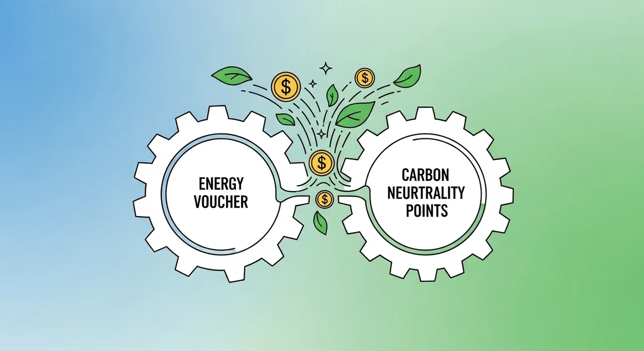 에너지바우처 & 탄소중립포인트, 시너지를 통한 공과금 제로 도전!