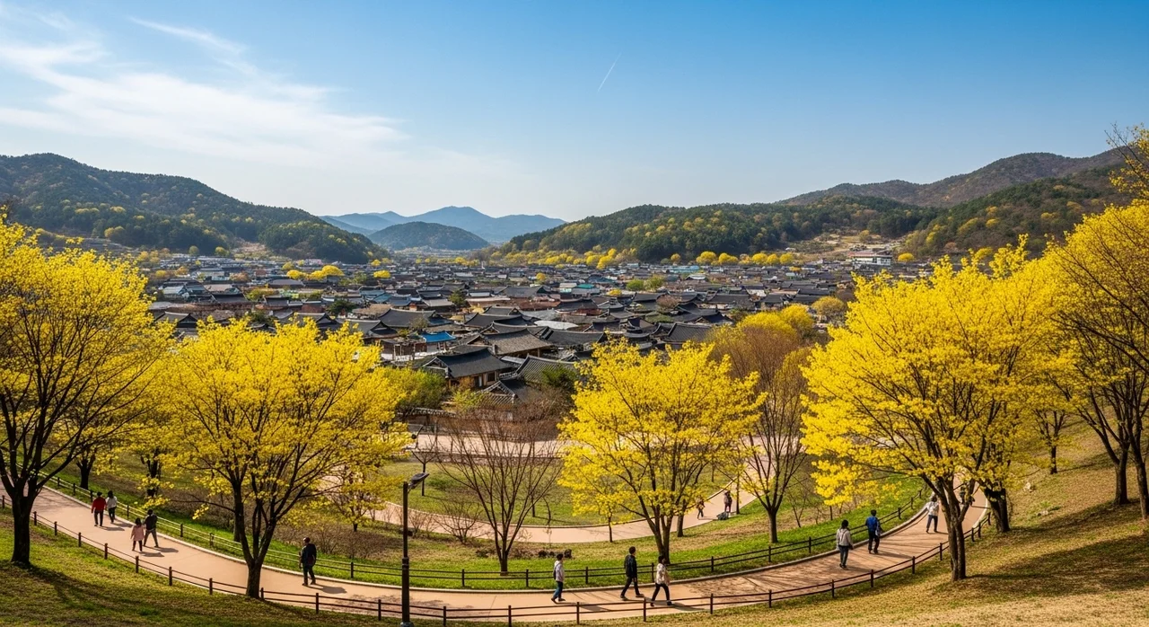 이천산수유축제, 봄의 시작을 알리는 노란 물결