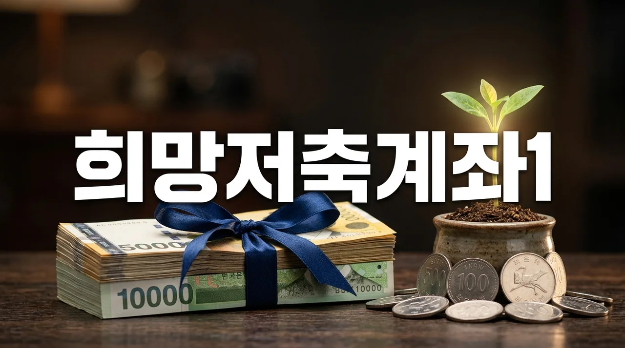 희망저축계좌1: 조건, 신청 방법부터 핵심 유의사항까지 완벽 정리