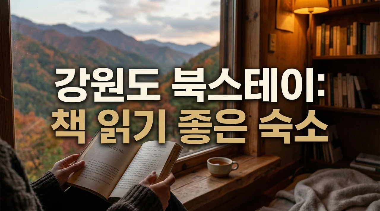 강원도 북스테이: 책 읽기 좋은 조용한 숙소 추천! 힐링 감성여행