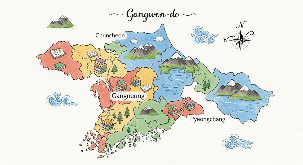 강원도 지역별 북스테이 추천: 춘천, 강릉, 평창 그리고 그 너머