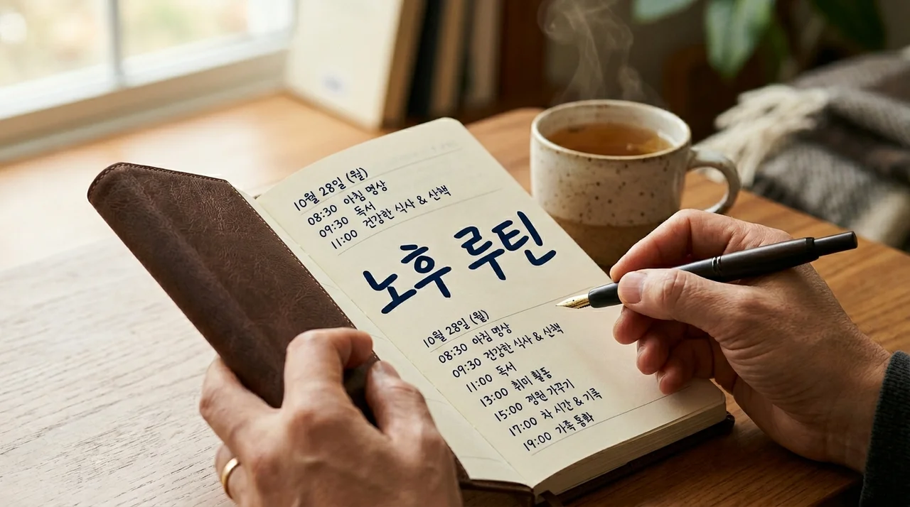 노후를 위한 일상 루틴: 활기차고 풍요로운 삶을 만드는 비결