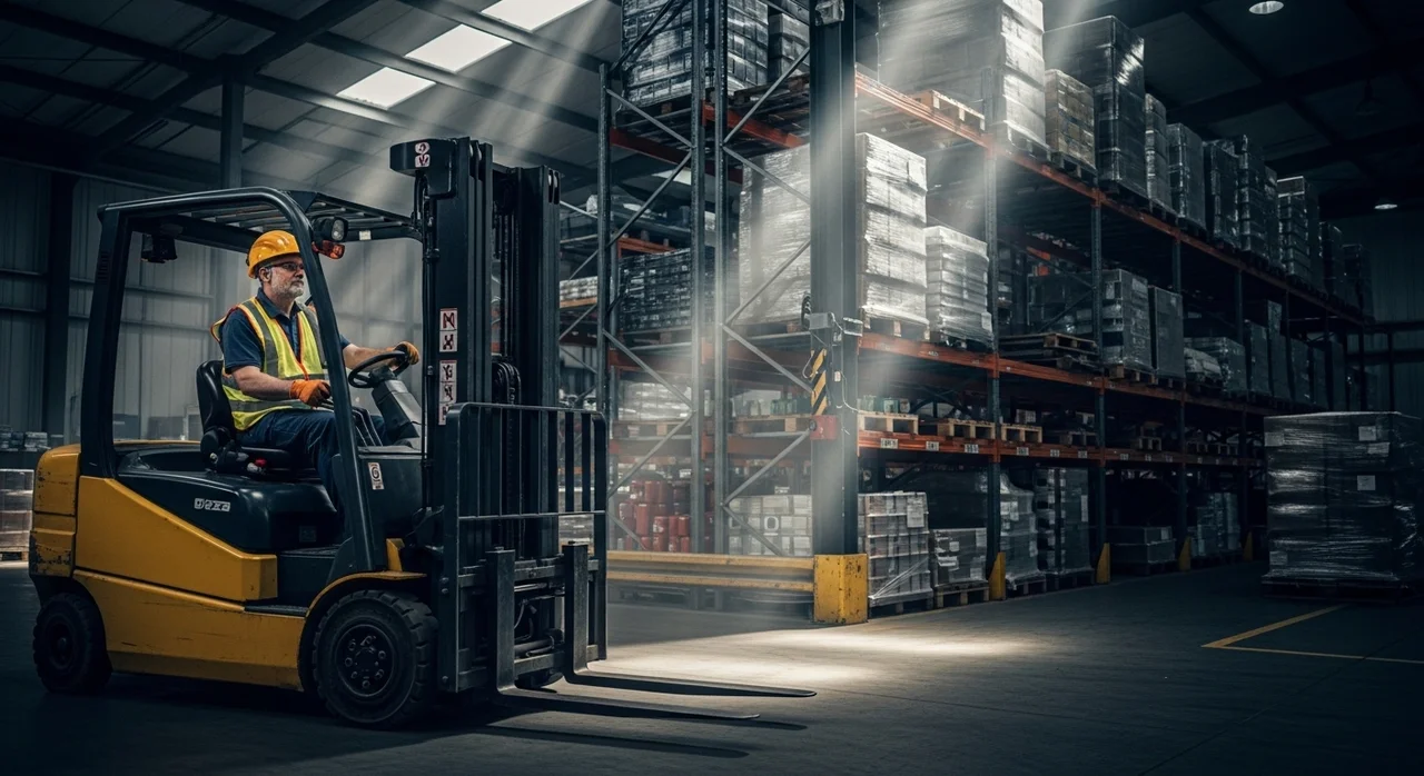 50대 취업률 가장 높은 현실적인 자격증 2: 지게차운전기능사