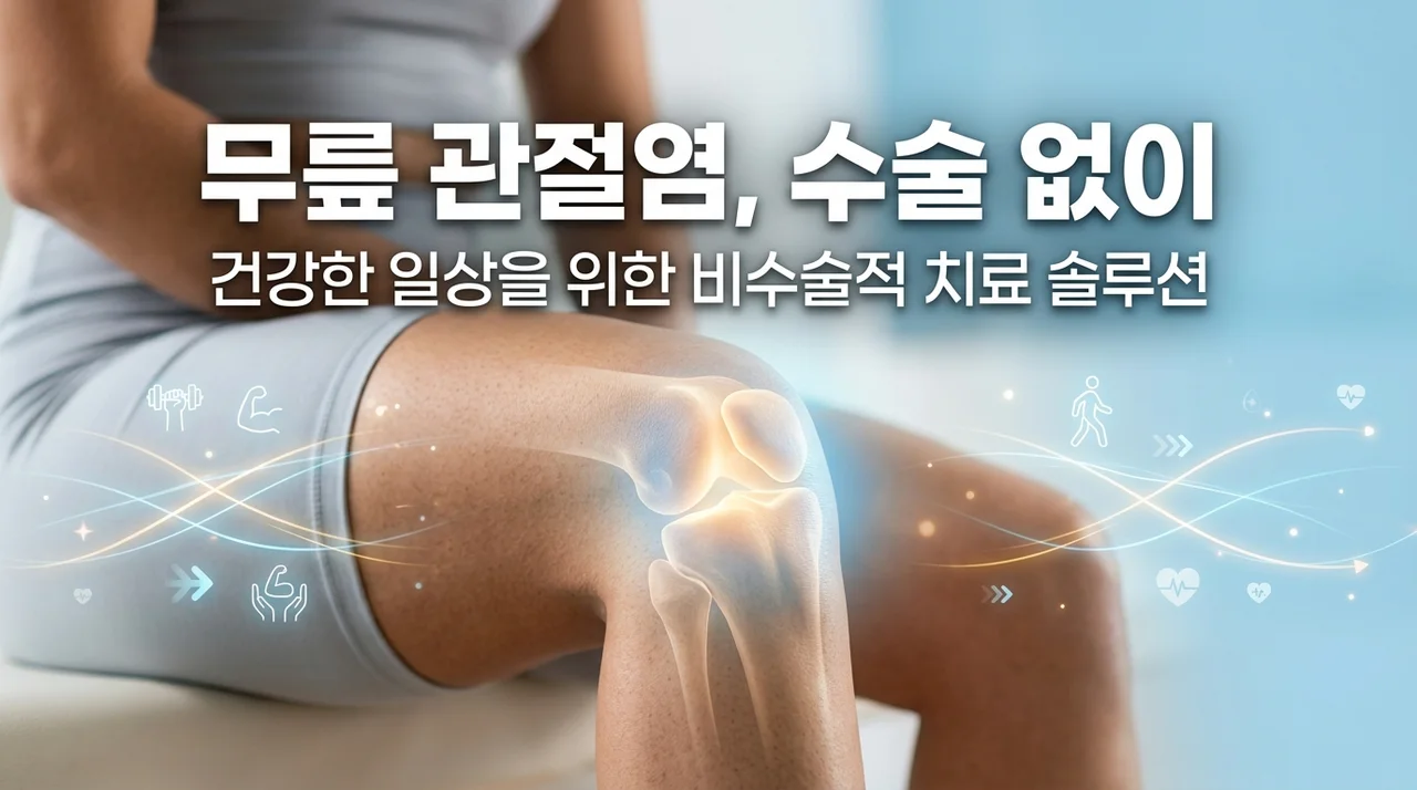무릎 관절염 수술 없이 극복? 재활 운동과 보험 적용 범위 총정리
