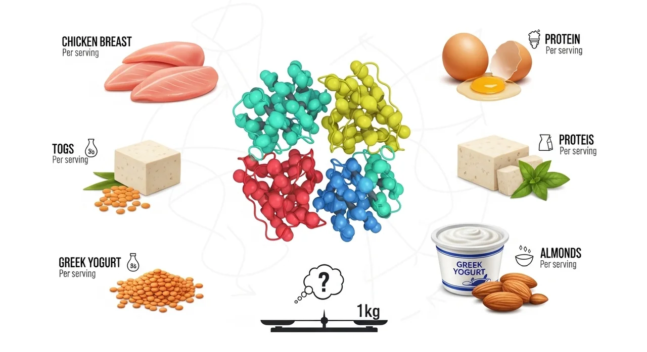 핵심 질문: 골격근량 1kg 올리는 데 필요한 단백질 섭취량은?