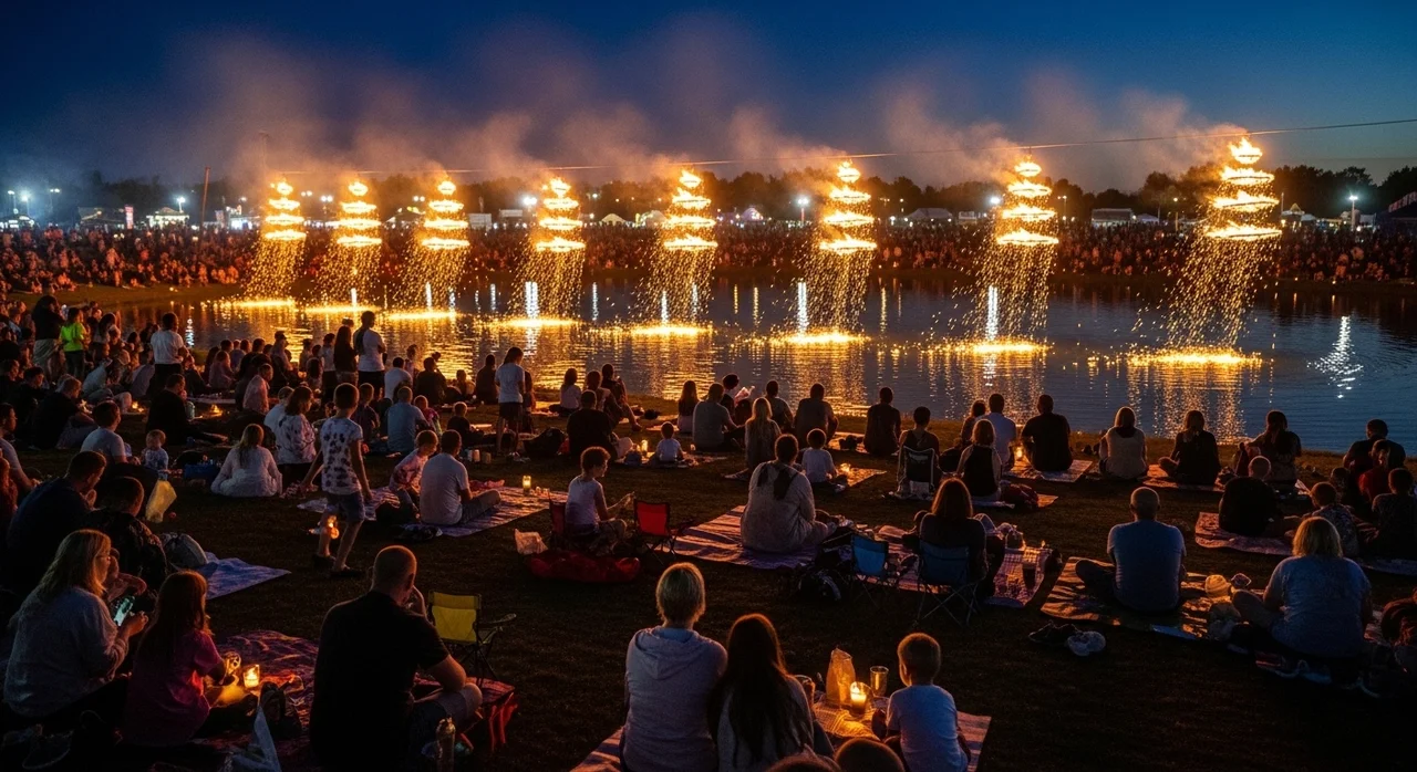 최고의 관람 명당! 함안 낙화축제 100% 즐기는 방법