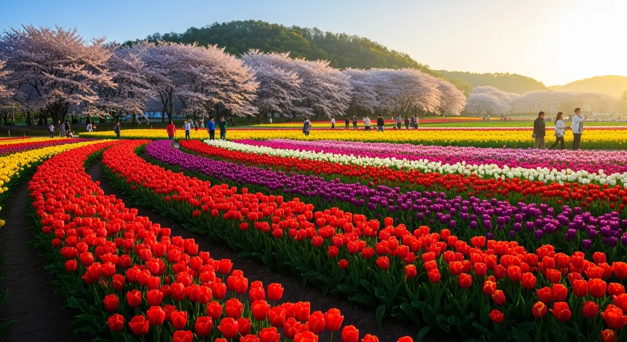 황홀경에 빠져들다: 4월의 대표 봄꽃 축제