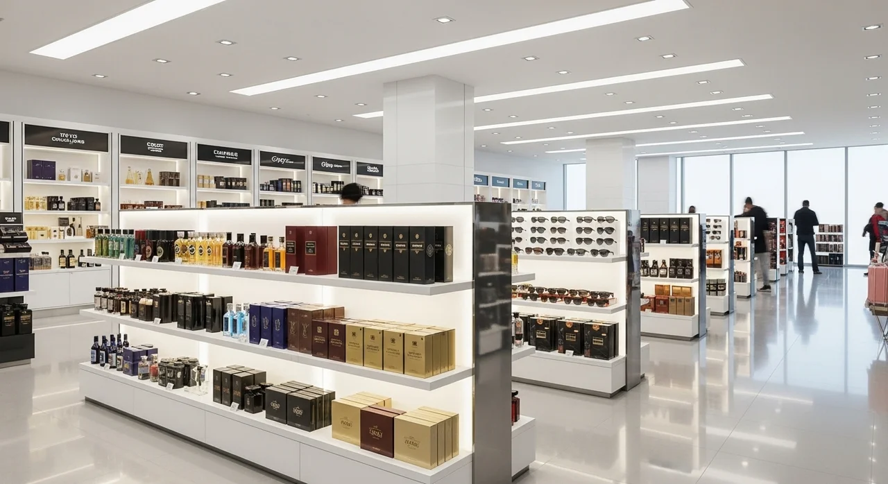 쇼핑 센터 방문