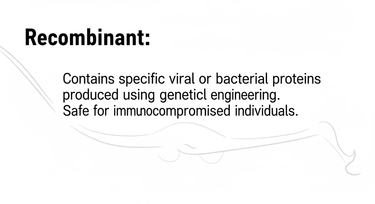 국산 백신(생백신) vs 수입산 백신(사백신)의 종류