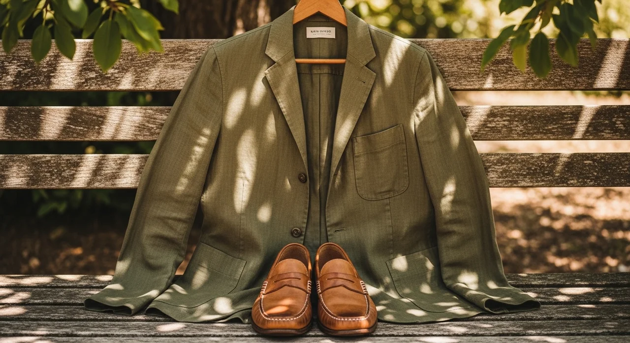 시원하면서도 품격 있는 시어석커와 린넨 혼방