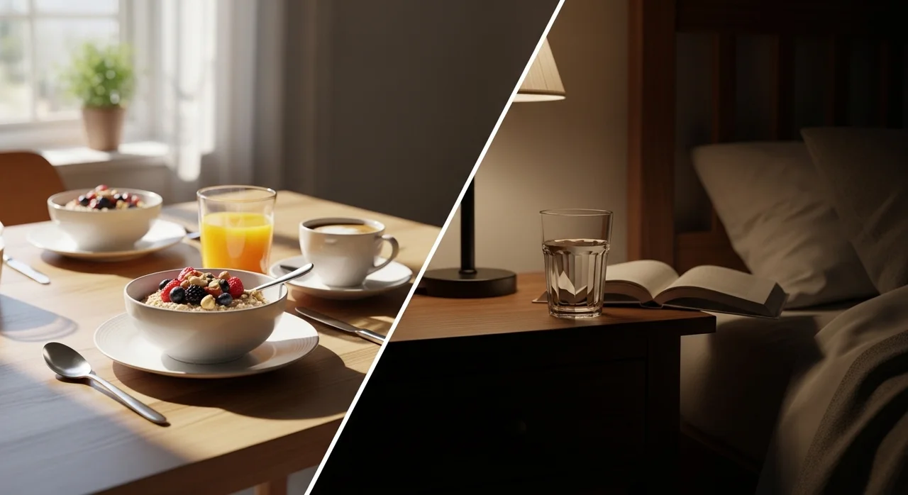 나의 라이프스타일에 맞는 최적의 식사 시간표