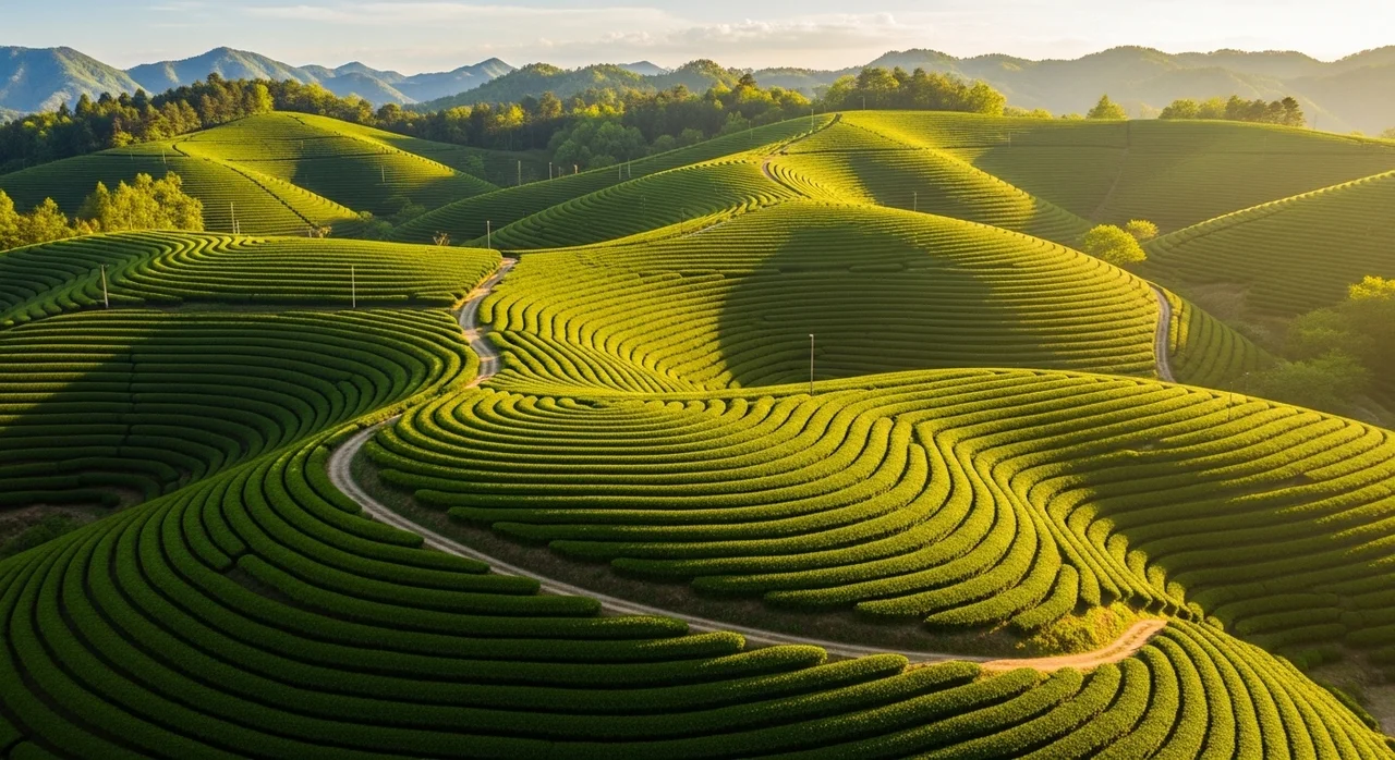 [3일차] 보성 녹차밭의 푸르름과 여유로운 휴식: 초록빛 힐링