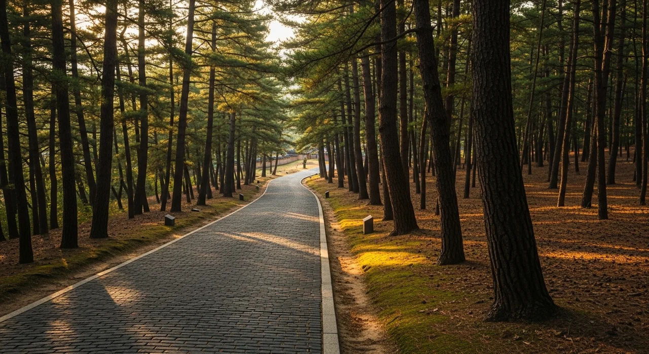 1. 대릉원과 천마총: 평지 위를 걷는 역사 산책