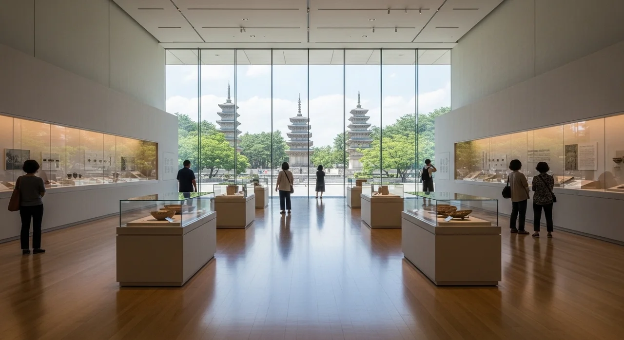 4. 국립경주박물관: 엘리베이터로 만나는 신라의 보물