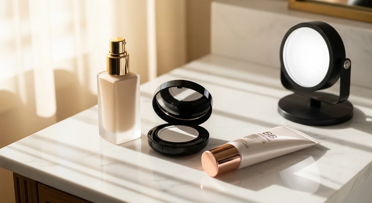 파운데이션 vs 쿠션 vs BB크림 완벽 비교: 내 피부에 맞는 선택법