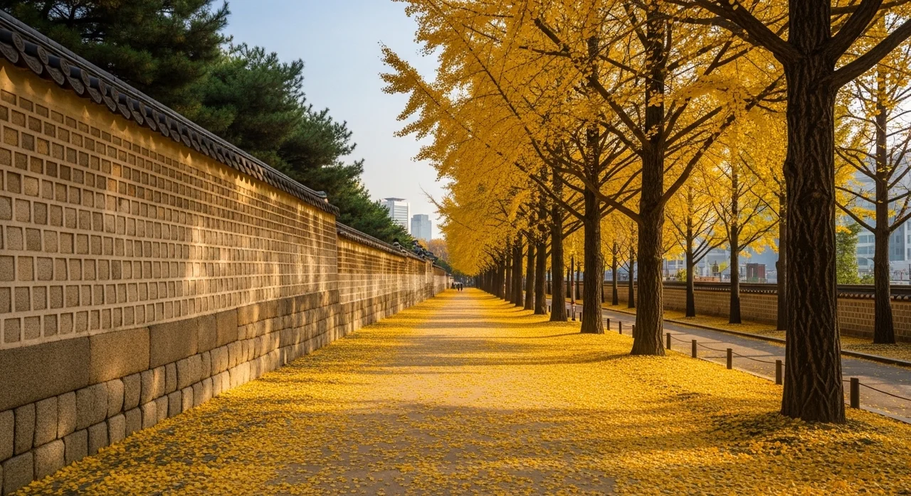 광화문 돌담길: 눈 덮인 정취에서 문화의 광장으로