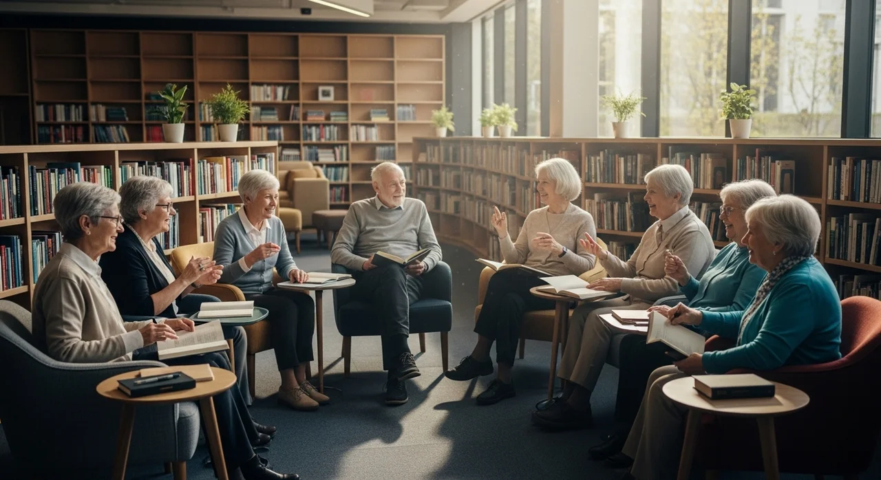함께 나누는 독서, 시니어 독서 모임
