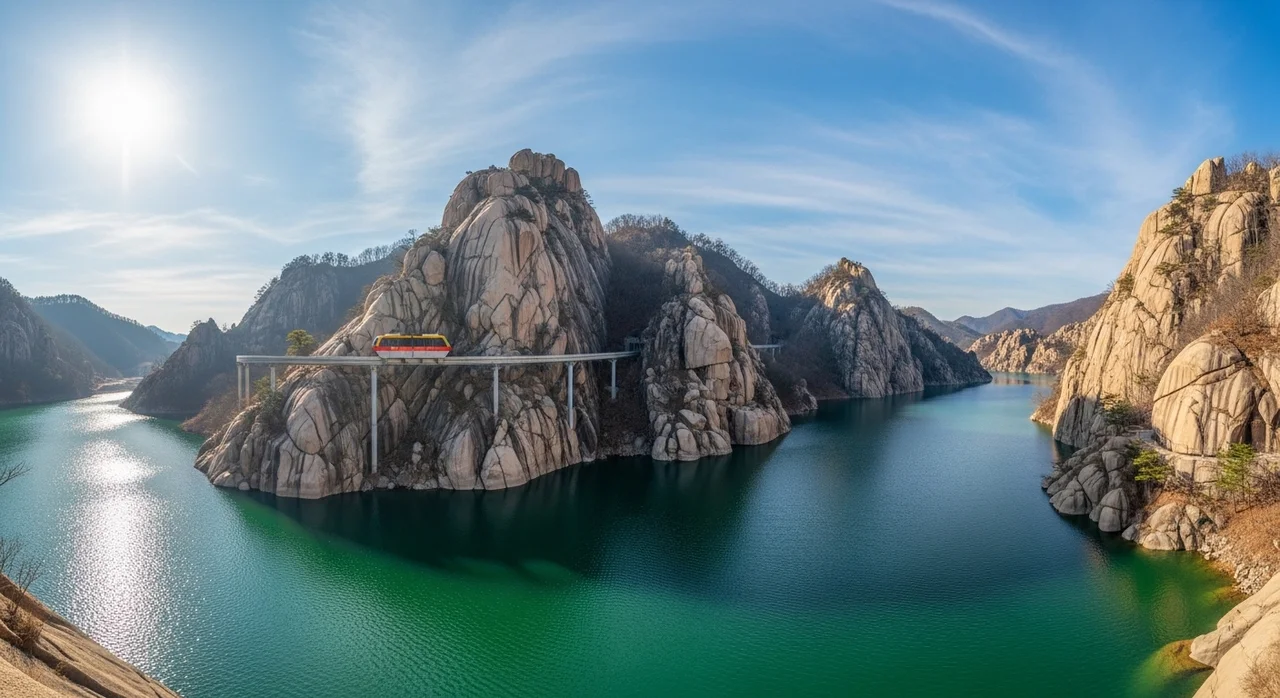 5. 포천 아트밸리 천주호 산책로: 예술과 자연의 조화