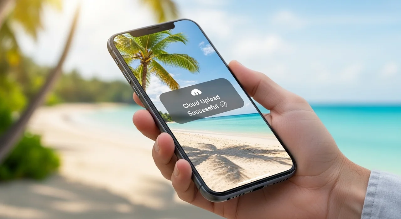스마트폰 용량 부족 해결! 여행 인생샷 바로 클라우드 올리는 법