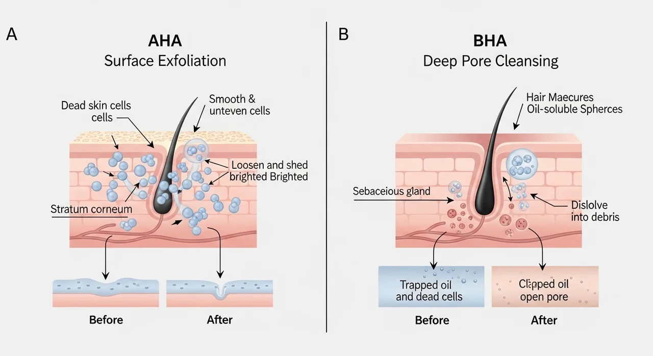 모공과 블랙헤드가 고민이라면? BHA(바하)